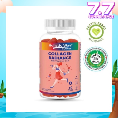 HOLISTIC WAY Collagen Radiance Gummy (Support Healthy Skin Hydration And Antioxidant Protection) 60s