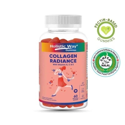 HOLISTIC WAY Collagen Radiance Gummy (Support Healthy Skin Hydration And Antioxidant Protection) 60s