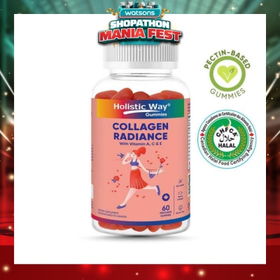 HOLISTIC WAY - Collagen Radiance Gummy (Support Healthy Skin Hydration And Antioxidant Protection) 60s