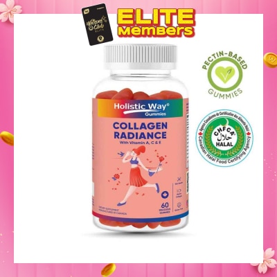 HOLISTIC WAY Collagen Radiance Gummy (Support Healthy Skin Hydration And Antioxidant Protection) 60s