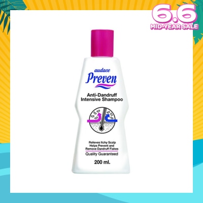 AUDACE Preven AntiDandruff Intensive Shampoo 200ml