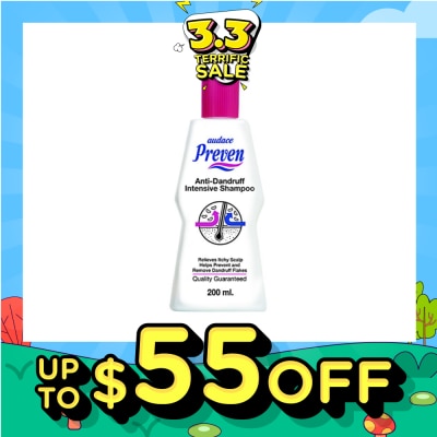 AUDACE Preven AntiDandruff Intensive Shampoo 200ml