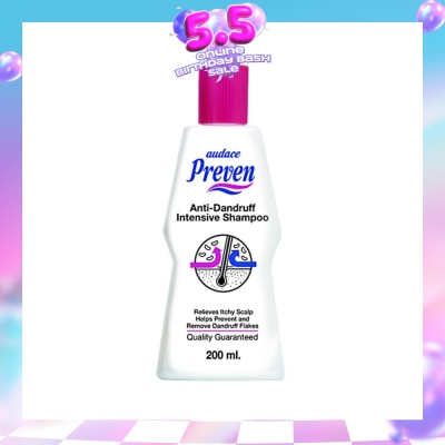 AUDACE - Preven AntiDandruff Intensive Shampoo 200ml