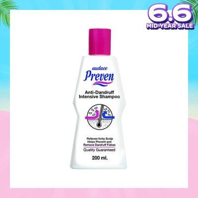 AUDACE Preven AntiDandruff Intensive Shampoo 200ml