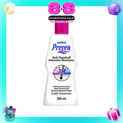 AUDACE - Preven AntiDandruff Intensive Shampoo 200ml
