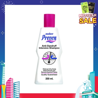 AUDACE Preven AntiDandruff Intensive Shampoo 200ml