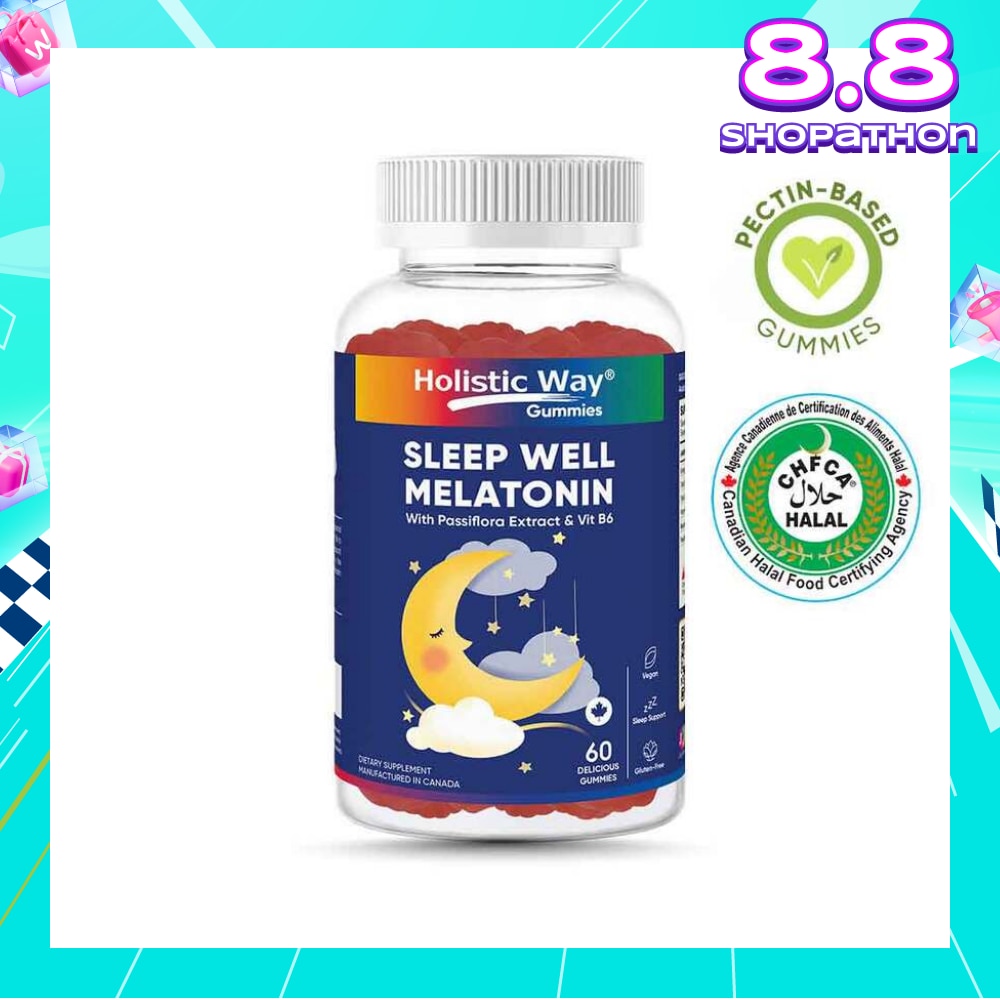 Sleep Well Melatonin Gummy (Support Sleep Quality) 60s