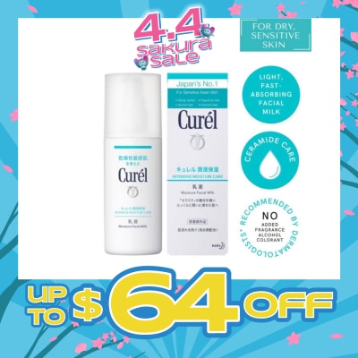 CUREL - Face Moist Milk 120ml