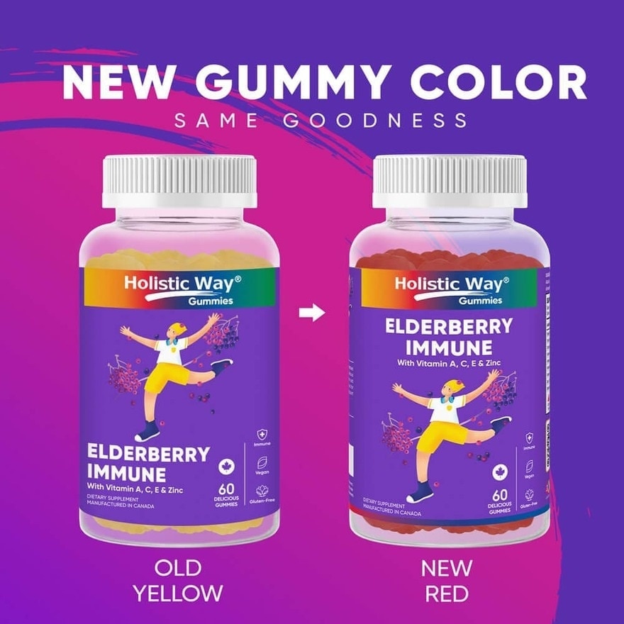 Elderberry Immune Gummy (Support Healthy Immune Function And Overall Wellness) 60s