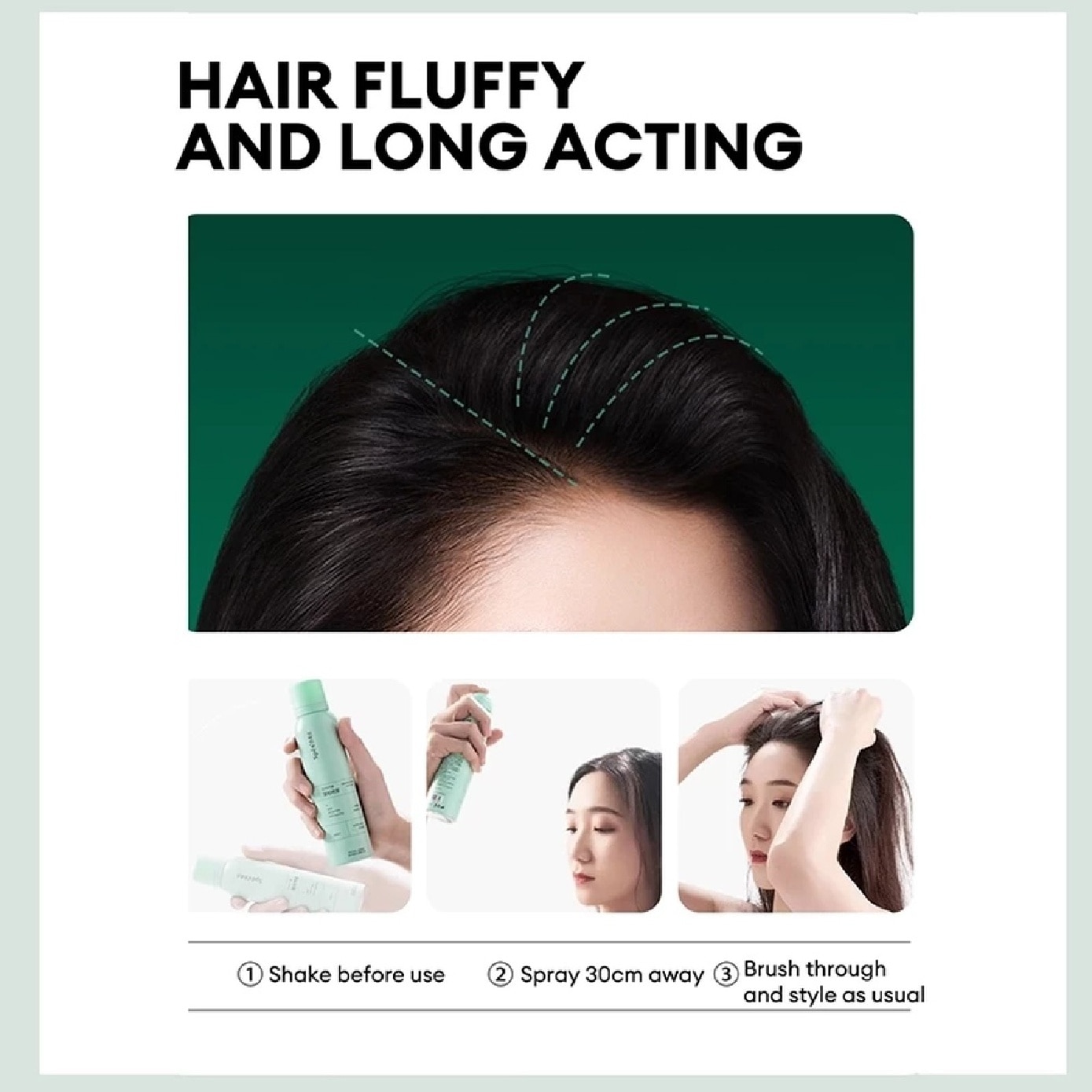 Washing-Free Hair Spray Bergamot 150ml