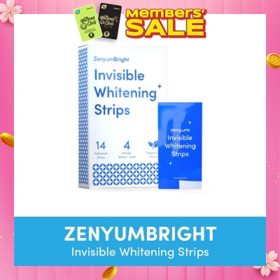 ZENYUM ZenyumBright Invisible Whitening Strips 14s