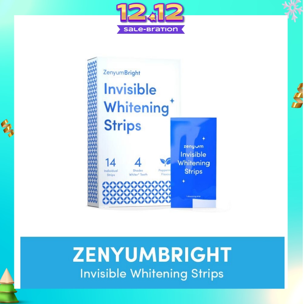 ZenyumBright Invisible Whitening Strips 14s