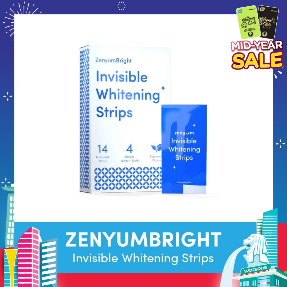 ZenyumBright Invisible Whitening Strips 14s