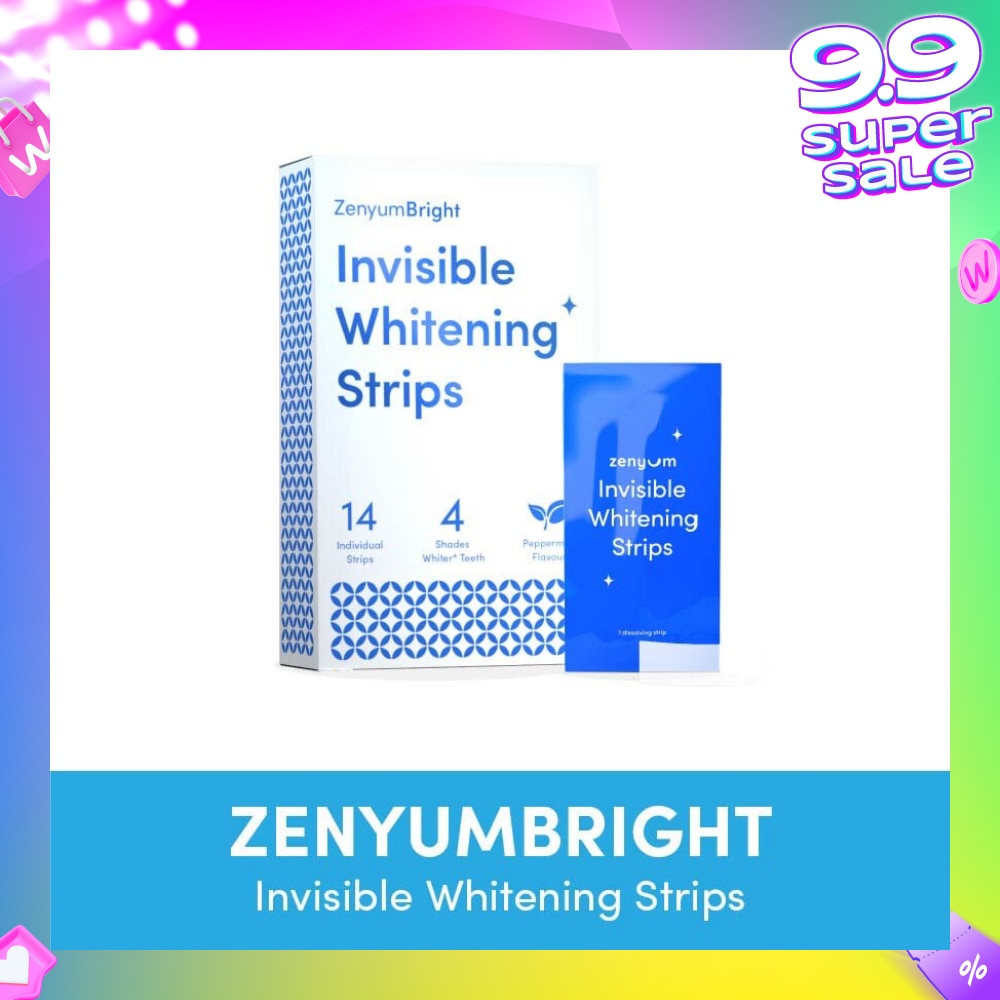 ZenyumBright Invisible Whitening Strips 14s