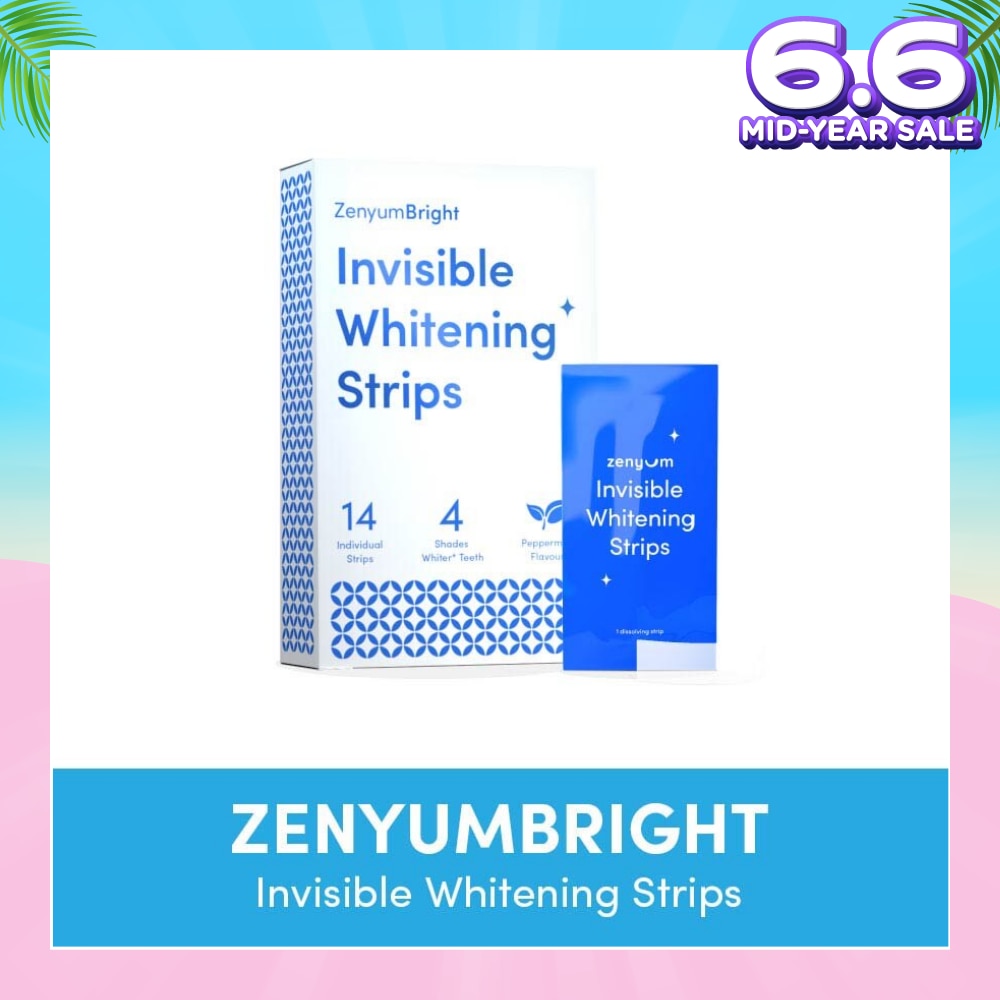 ZenyumBright Invisible Whitening Strips 14s