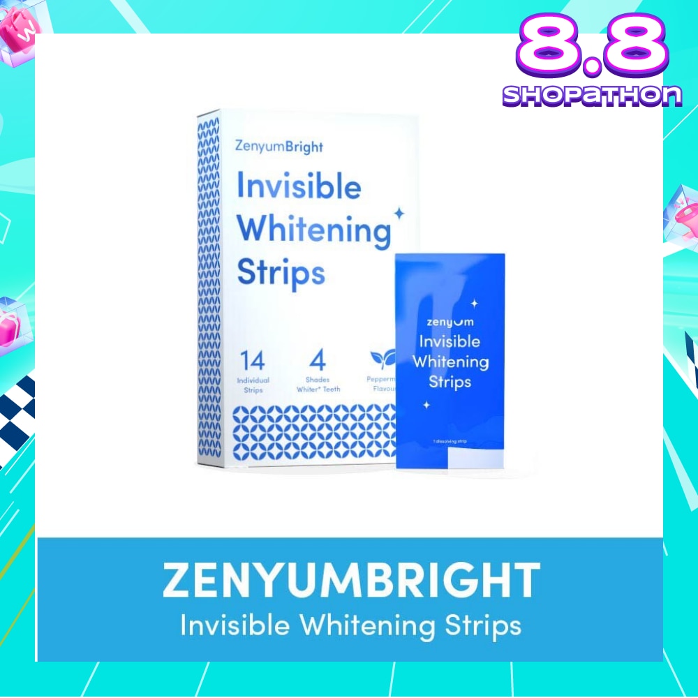 ZenyumBright Invisible Whitening Strips 14s