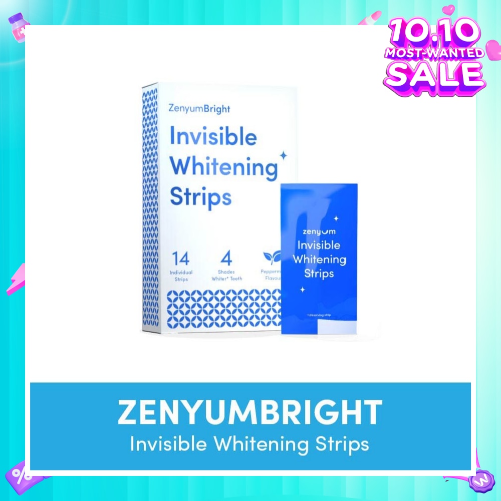 ZenyumBright Invisible Whitening Strips 14s