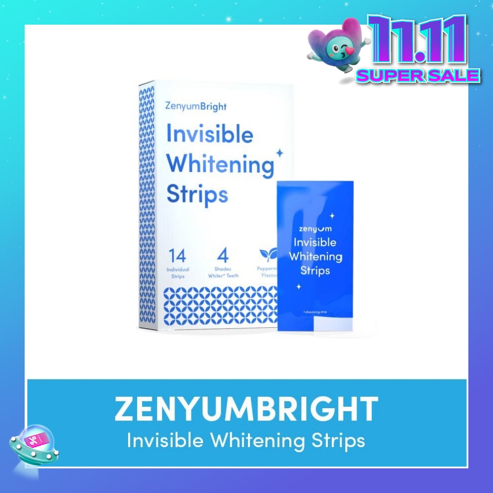 ZenyumBright Invisible Whitening Strips 14s