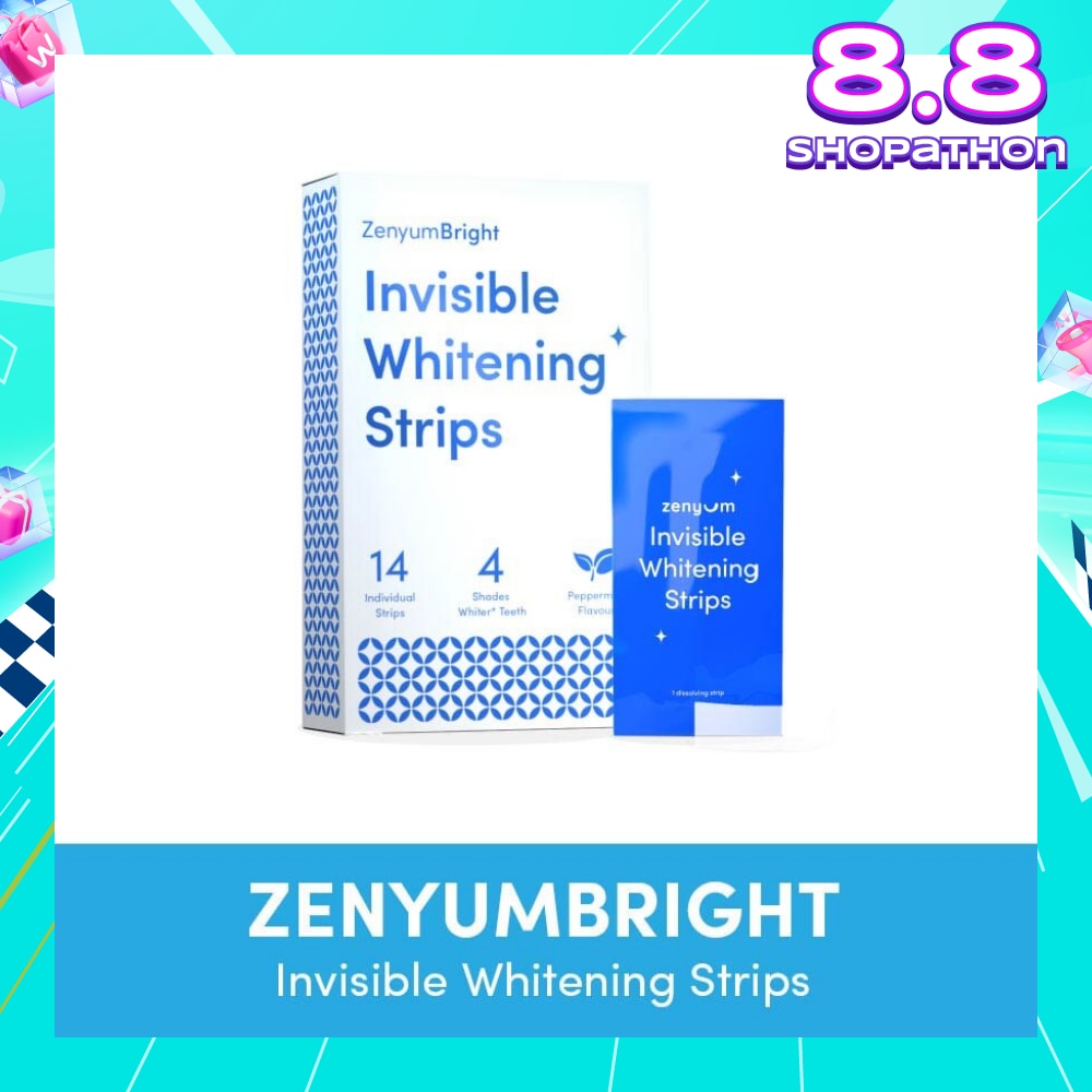 ZenyumBright Invisible Whitening Strips 14s