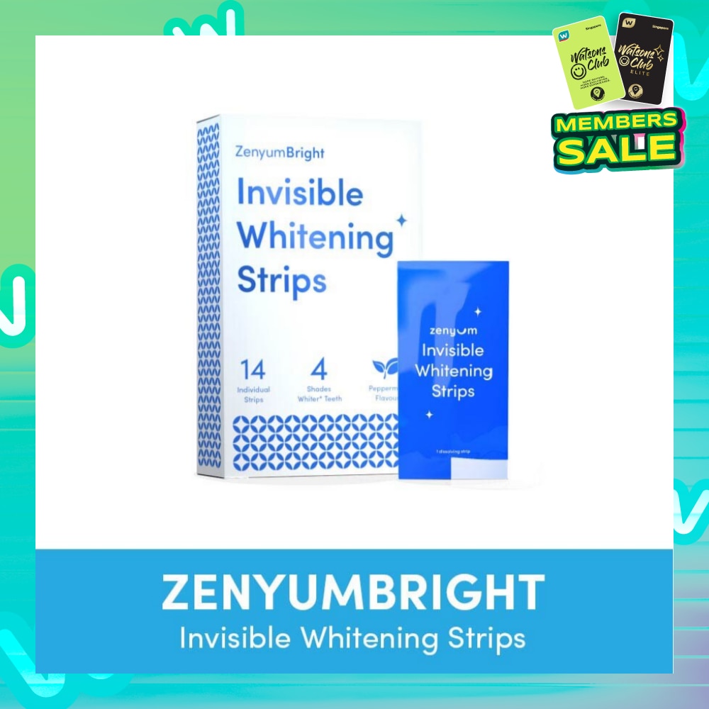 ZenyumBright Invisible Whitening Strips 14s