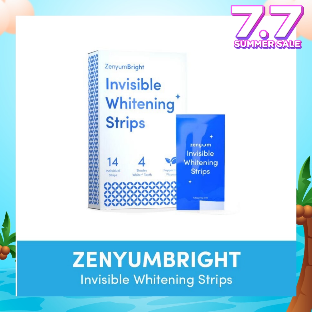 ZenyumBright Invisible Whitening Strips 14s