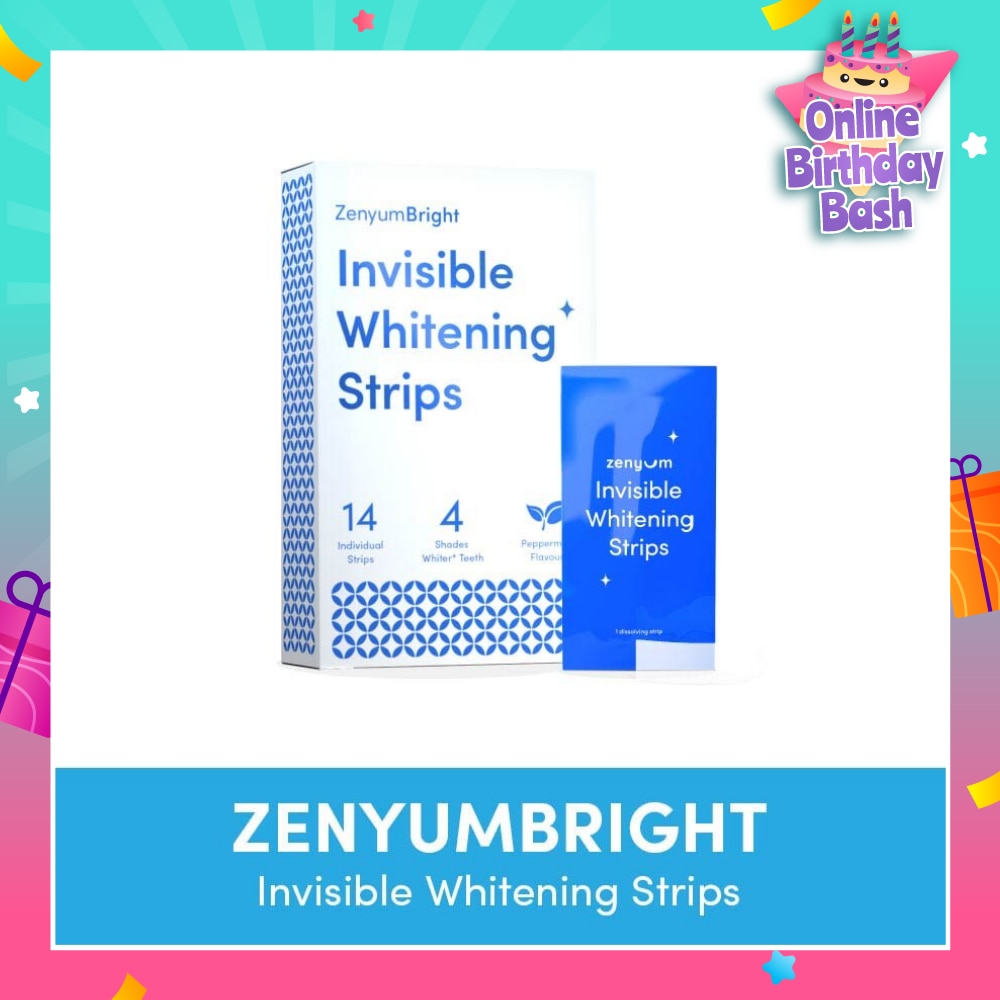 ZenyumBright Invisible Whitening Strips 14s