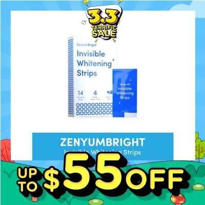 ZENYUM ZenyumBright Invisible Whitening Strips 14s