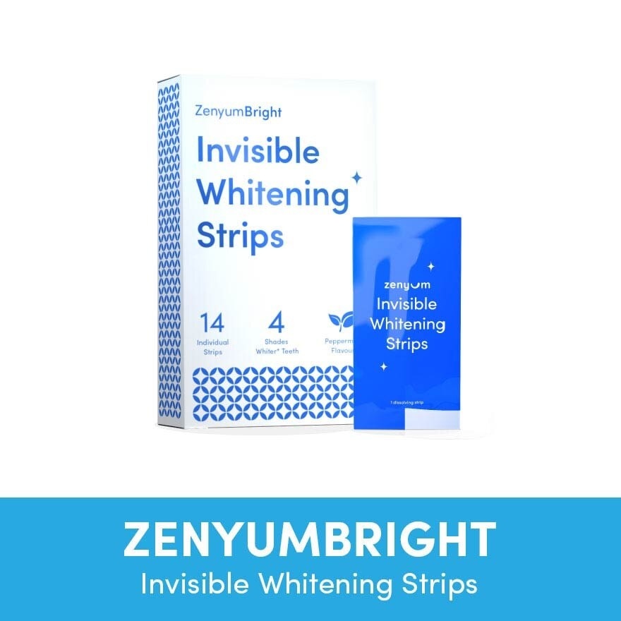 ZenyumBright Invisible Whitening Strips 14s