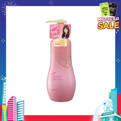 LUCIDO-L Designing Pump Hair Milk Soft Wave