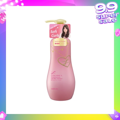 LUCIDO-L Designing Pump Hair Milk Soft Wave