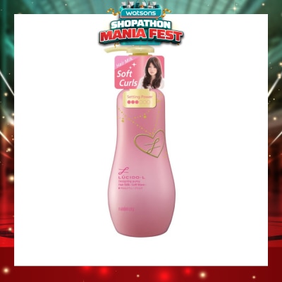 LUCIDO-L - Designing Pump Hair Milk Soft Wave