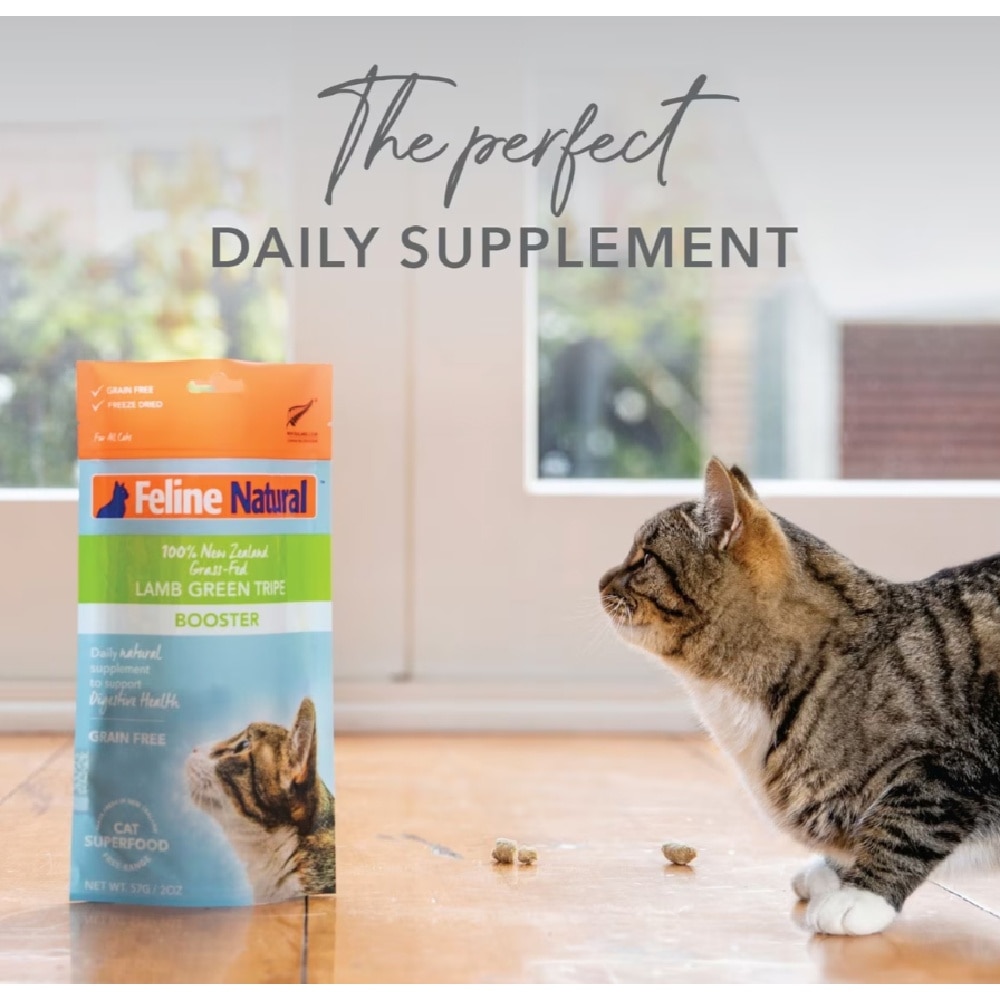 Lamb Green Tripe Freeze-Dried Booster for Cat 57g