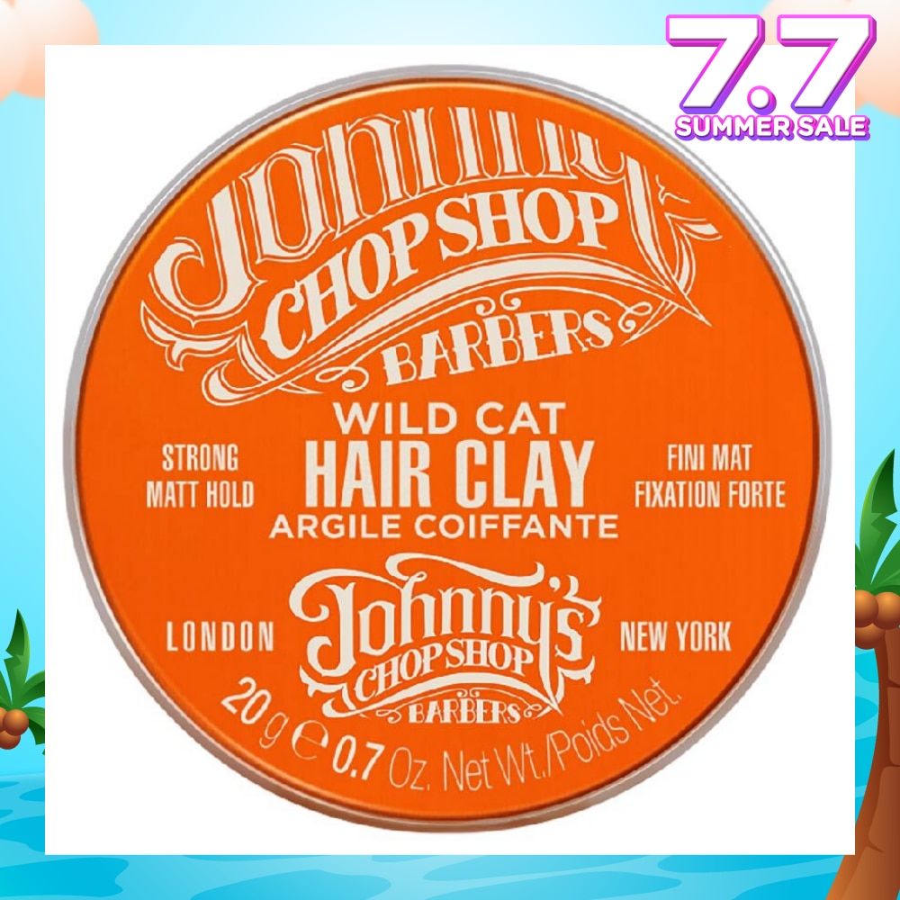 Wild Cat Hair Clay (Strong Hold) 70g