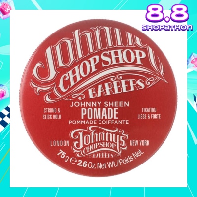 JOHNNY'S CHOP SHOP Sheen Hair Pomade (Water Based, Easy Wash) 75g
