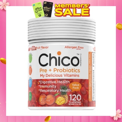 CHICO Pre And Probiotics (Promotes Digestive, Joint, Heart Health) 120s (Expiry: Oct`2026)