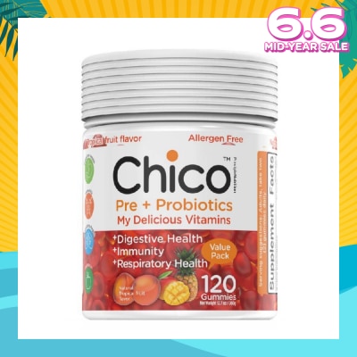 CHICO Pre And Probiotics (Promotes Digestive, Joint, Heart Health) 120s