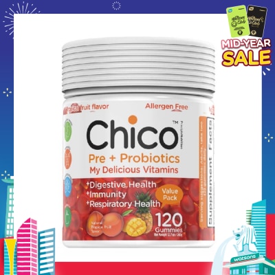 CHICO Pre And Probiotics (Promotes Digestive, Joint, Heart Health) 120s