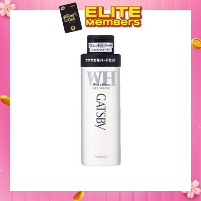 GATSBY Gel Water Wet & Hard