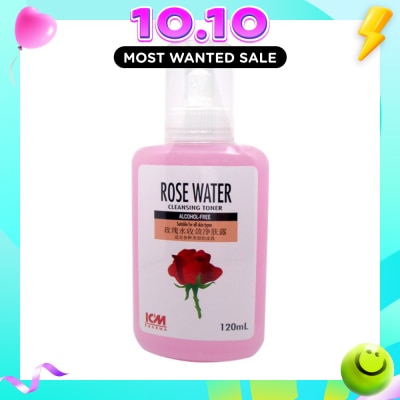 ICM PHARMA Rose Water Cleansing Toner 120mL image