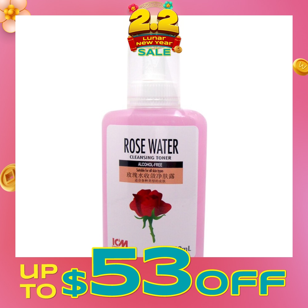 Rose Water Cleansing Toner 120mL