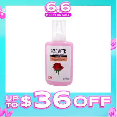 ICM PHARMA - Rose Water Cleansing Toner 120mL