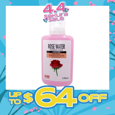 ICM PHARMA - Rose Water Cleansing Toner 120mL
