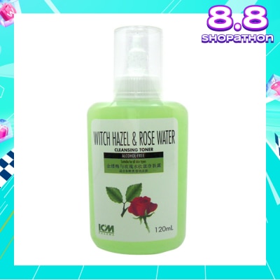 ICM PHARMA Witch Hazel & Rose Water Cleansing Toner 120mL