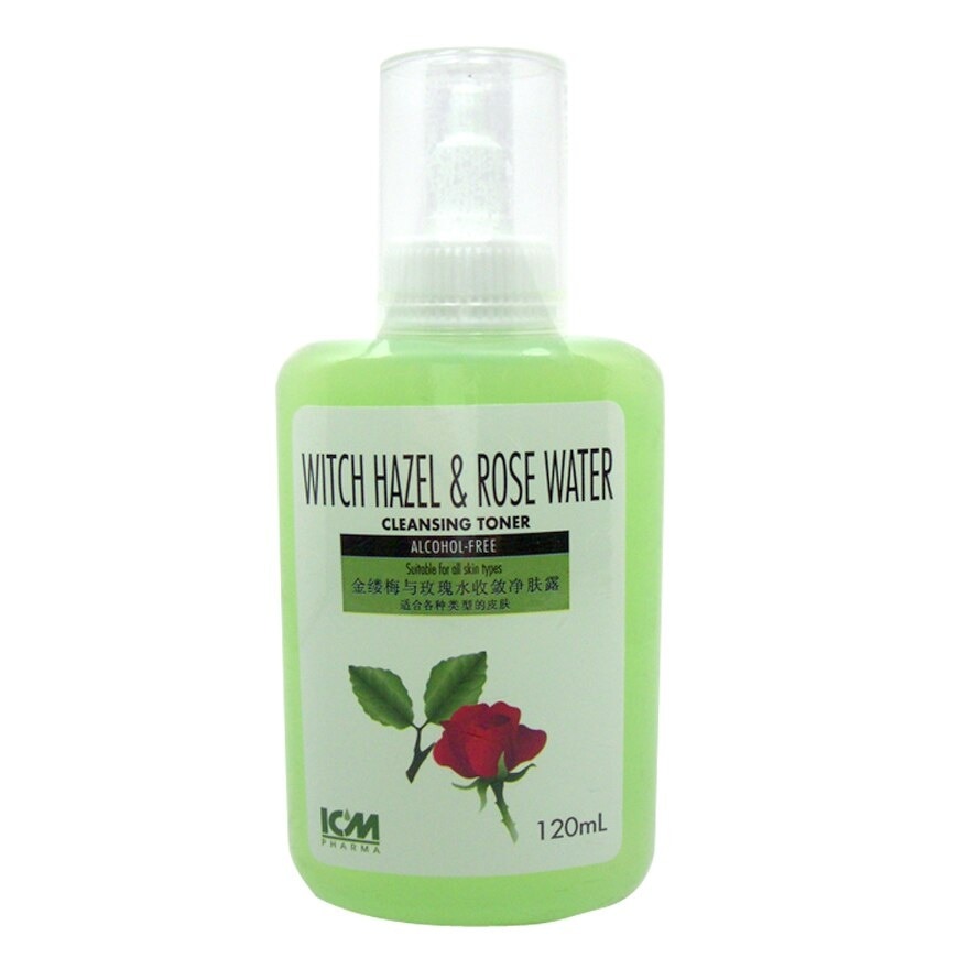 Witch Hazel & Rose Water Cleansing Toner 120mL