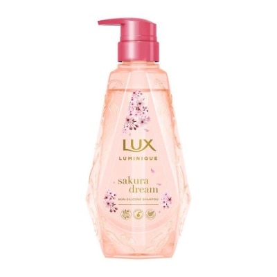 LUX LUMINIQUE Sakura Dream Shampoo (For Smoother And Shinier Hair & Infused With 100% Natural Ylang Ylang Essential O) 450g