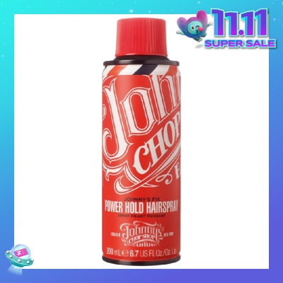 JOHNNY'S CHOP SHOP Fix Power Hold Hairspray (Lasting Firm Hold And Control) 200ml