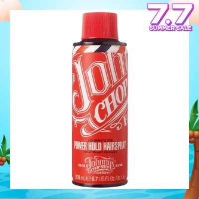 JOHNNY'S CHOP SHOP Fix Power Hold Hairspray (Lasting Firm Hold And Control) 200ml