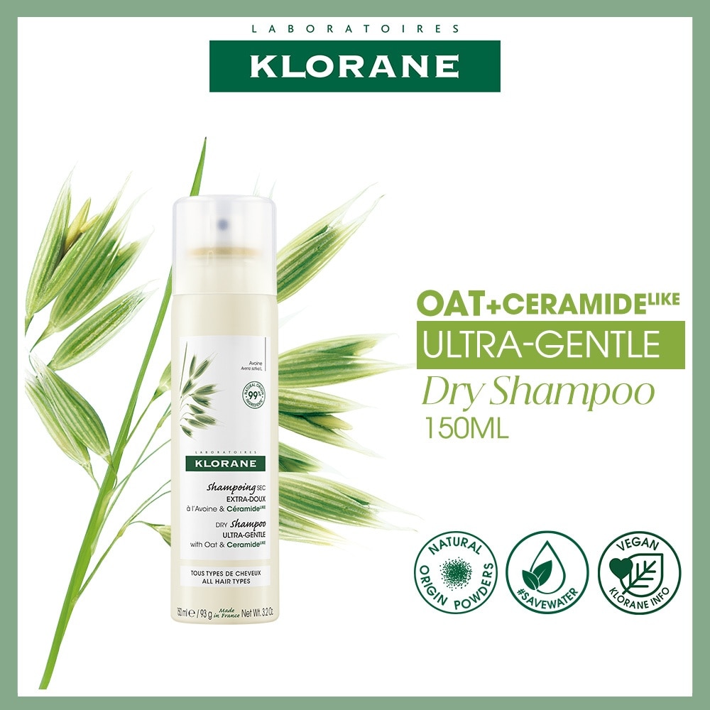 Ultra-Gentle Dry Oat & Ceramide Shampoo (To Gently Cleanses, Re[airs Damage & Protect Scalp & Hair) 150ml