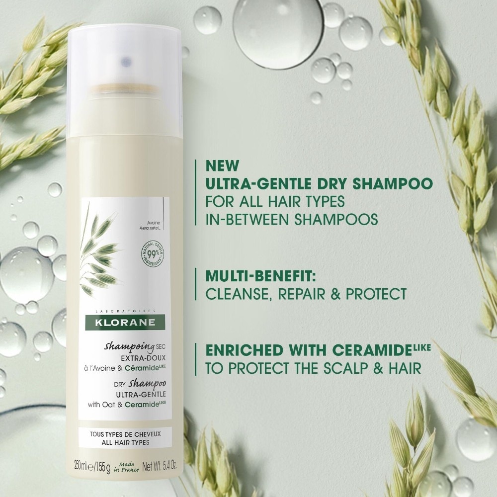 Ultra-Gentle Dry Oat & Ceramide Shampoo (To Gently Cleanses, Re[airs Damage & Protect Scalp & Hair) 150ml