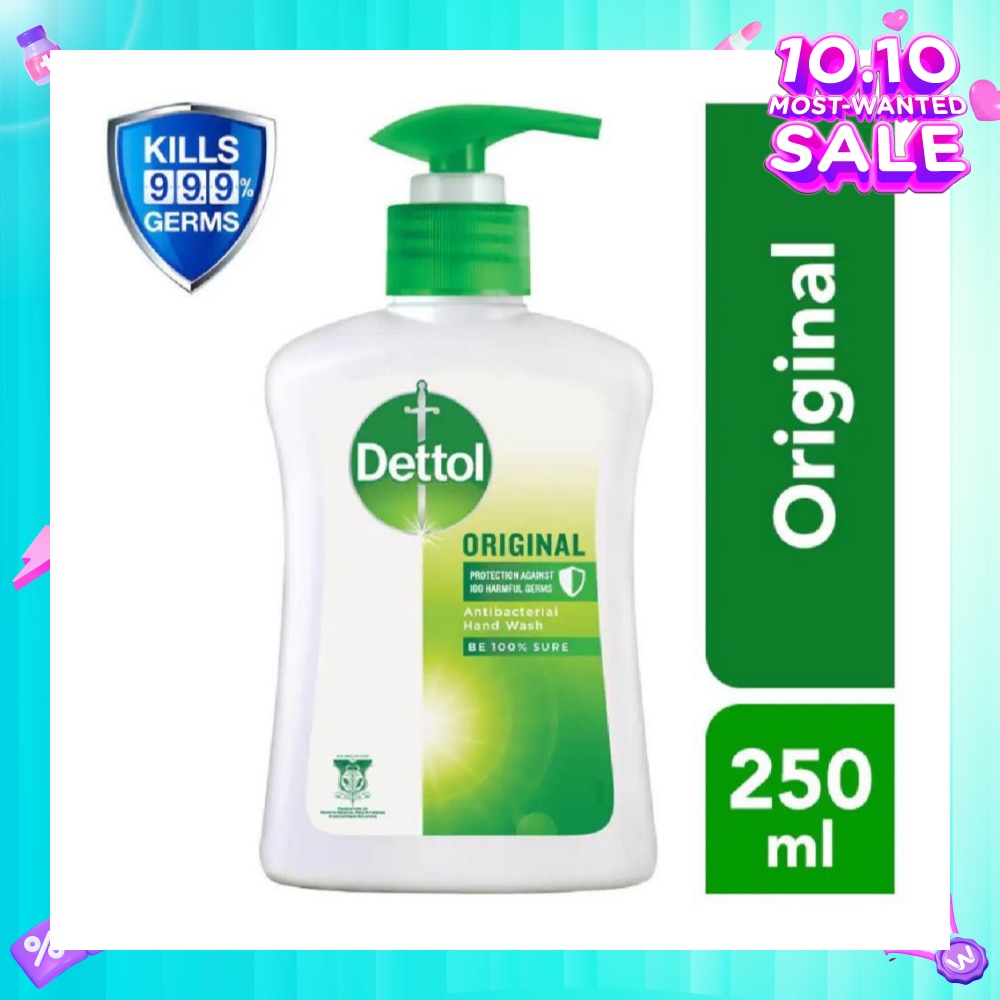 Anti-Bacterial Liquid Hand Wash Original (Kills 99.9% Germs) 250ml